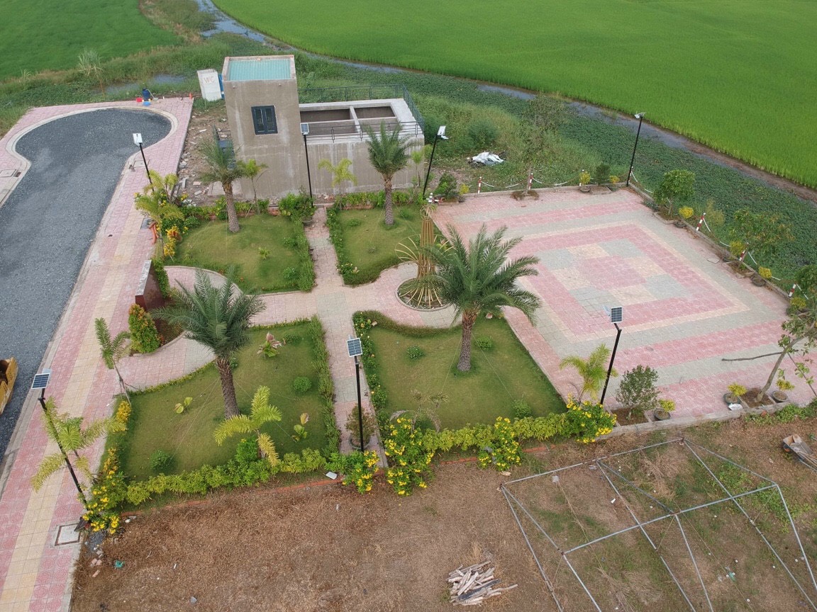 Công viên nhỏ tại dự án Phước Đông Garden