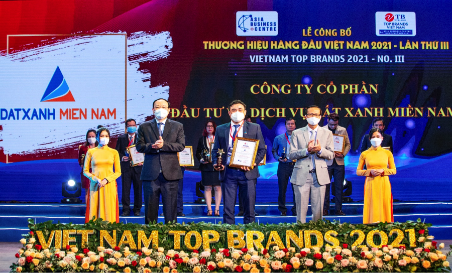 Giải thương hiệu hàng đầu Việt Nam 2021