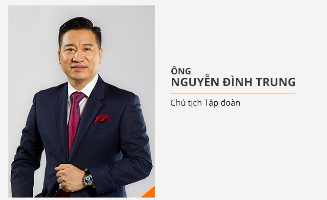 Ông Nguyễn Đình Trung - chủ tịch tập đoàn Hưng Thịnh