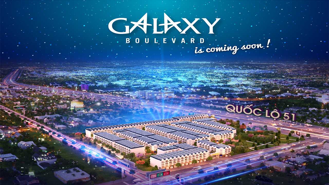 Hình phối cảnh 3D dự án Galaxy Boulevard 