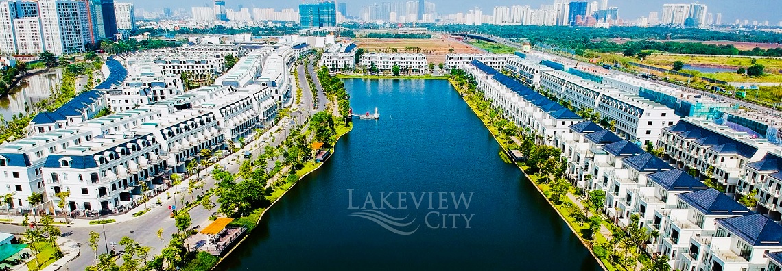 Dự án Lakeview City Novaland - hoàn thiện hạ tầng