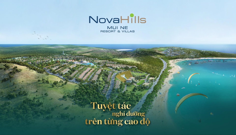 Phối cảnh dự án Nova Hill Mũi Né
