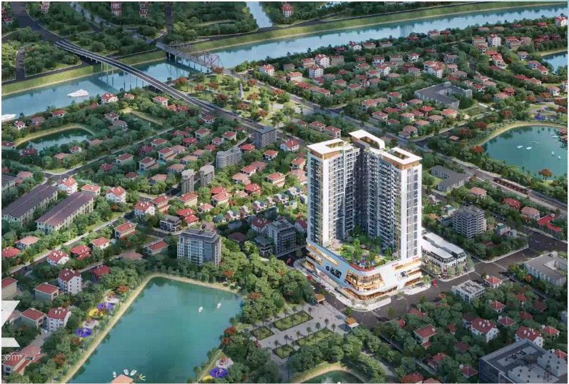 Phối cảnh dự án Vinhomes Sky Park Bắc Giang