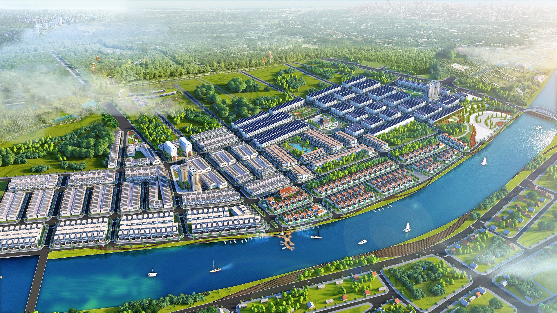 Phối cảnh dự án Rosa Riverside Complex Đà Nẵng