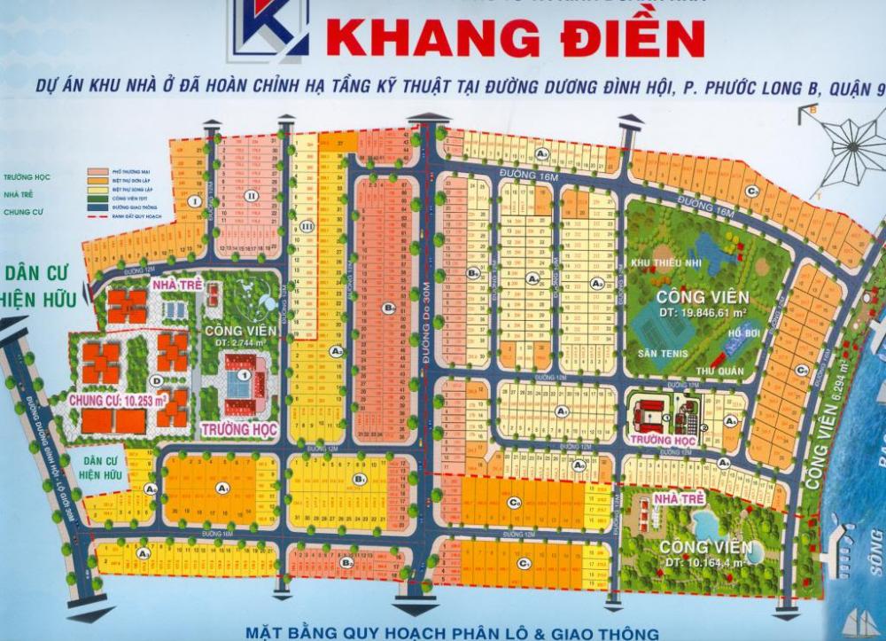 Phân lô Dự án Khang Điền Intresco Quận 9