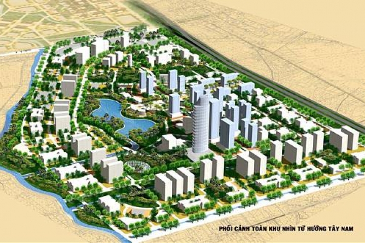 Phối cảnh dự án khu đô thị Tân Tạo