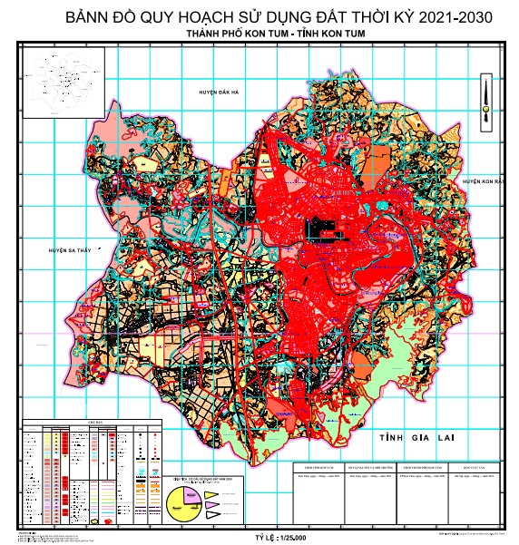 Bản đồ quy hoạch sử dụng đất kỳ 2021 - 2030