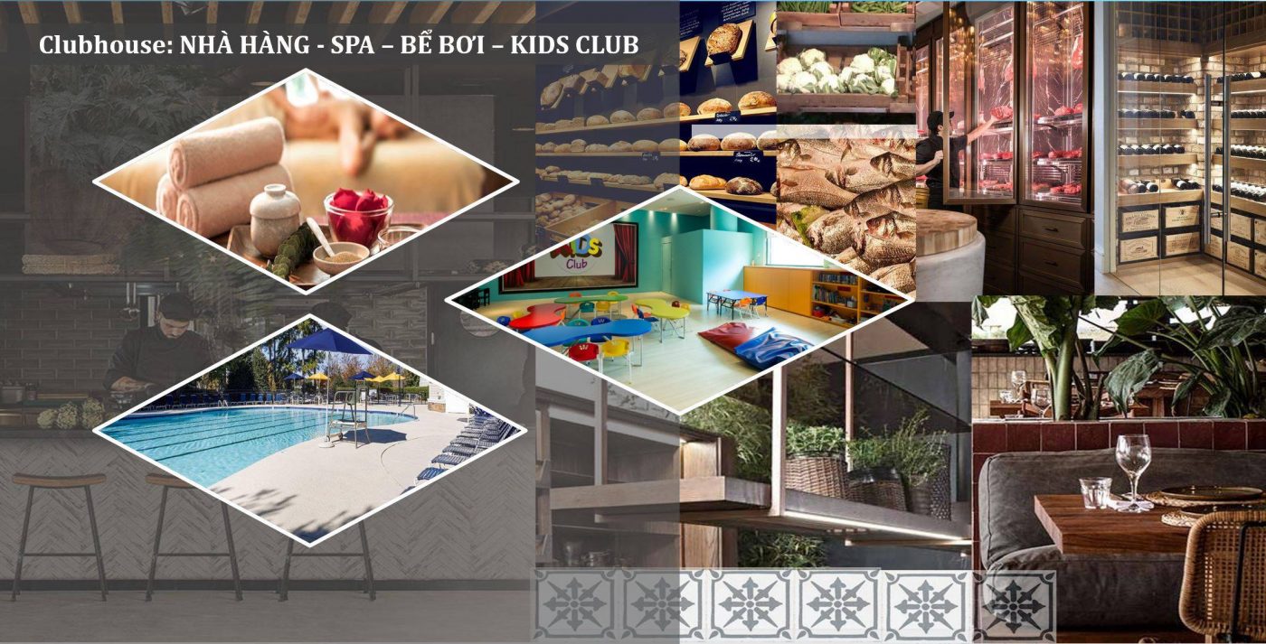 Clubhouse: Nhà hàng - Bể bơi - Kids club